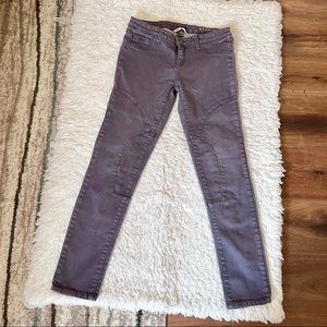Billabong purple legging jeans, size 30